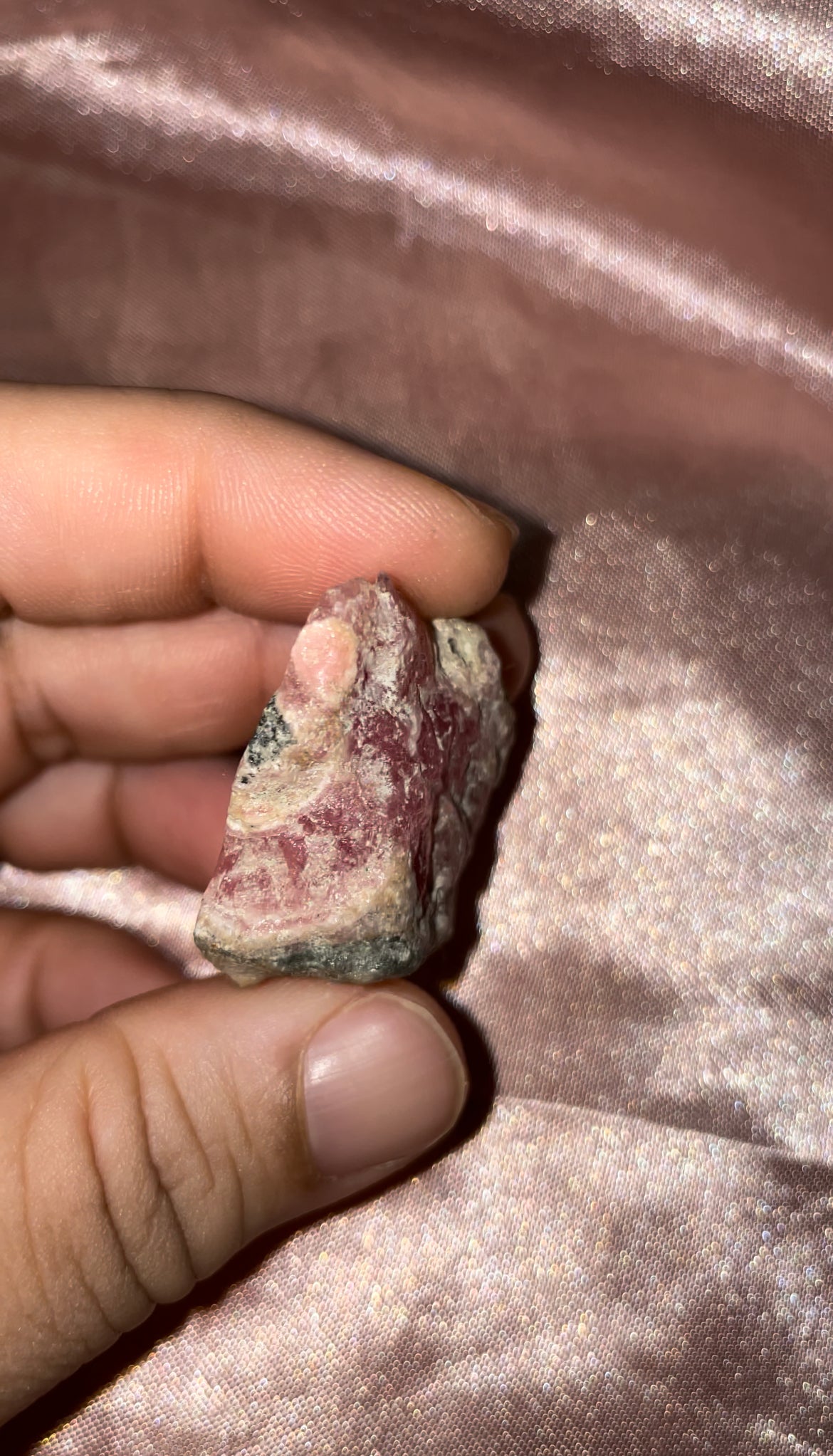 Rhodochrosite slabs