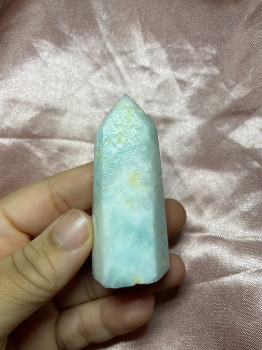 Blue Aragonite tower
