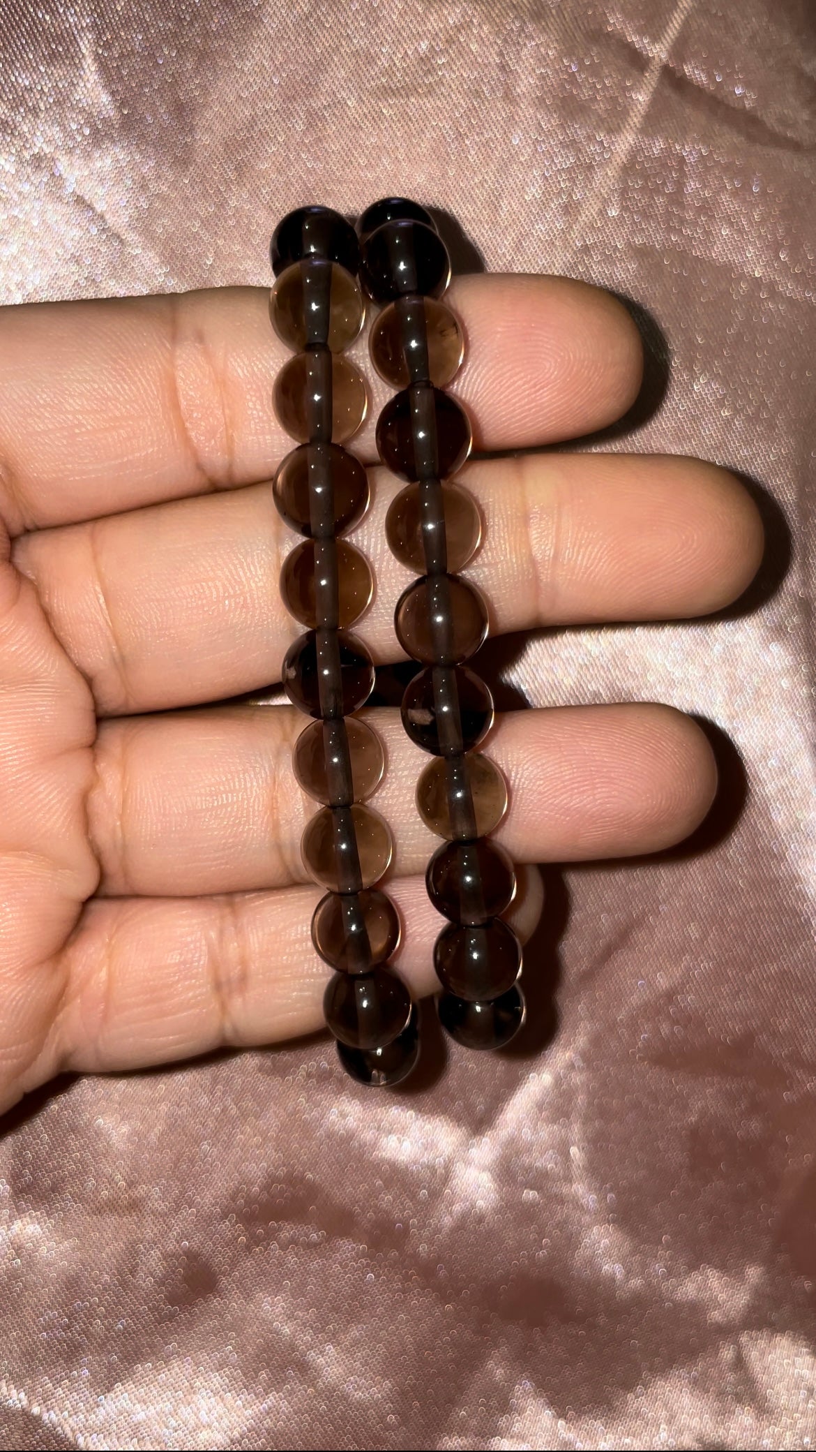 Ice obsidian bracelets
