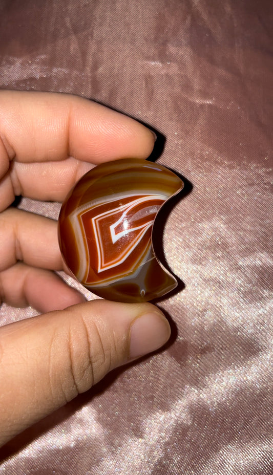Carnelian moon
