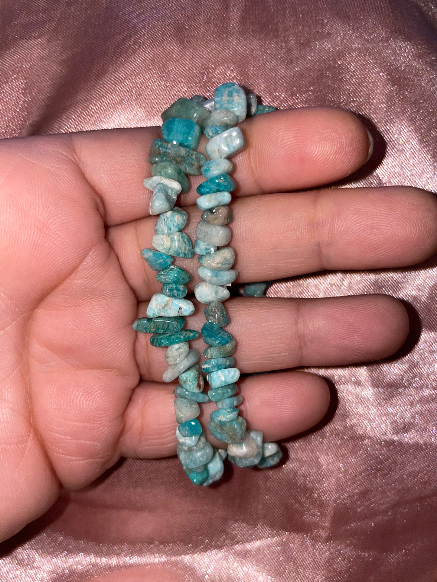 Amazonite bracelets
