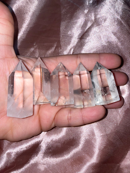Clear Quartz points