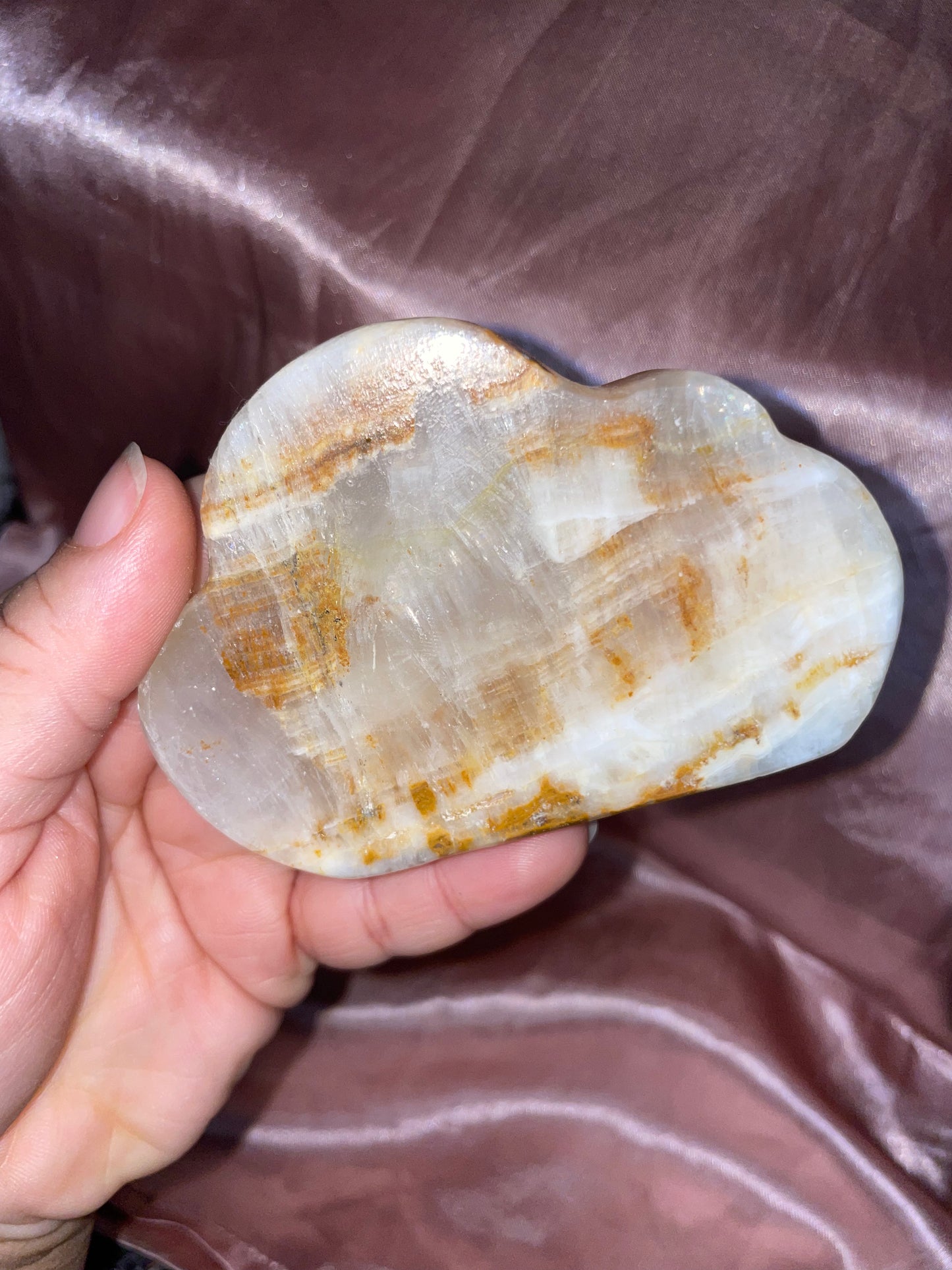 "Mexican Onyx "Banded Calcite" Clouds