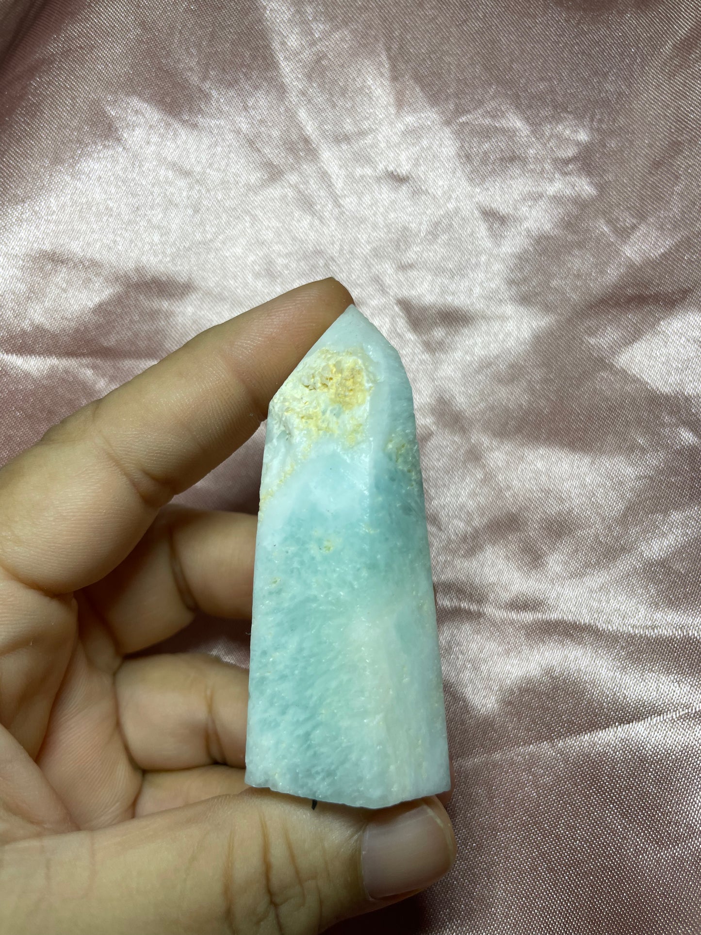 Blue Aragonite tower