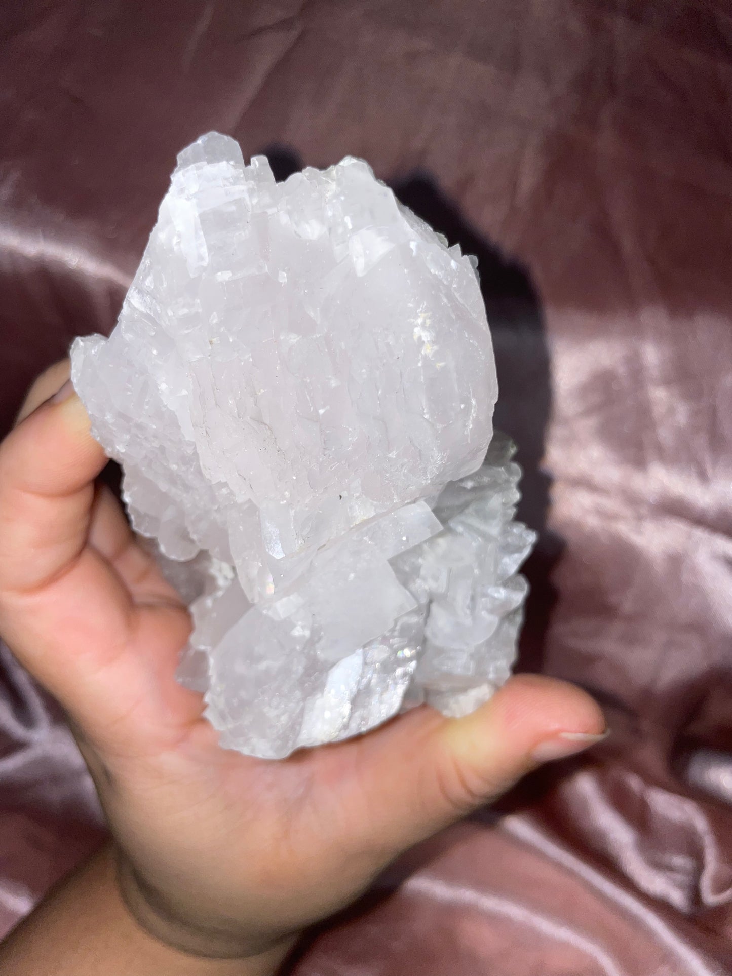 Mangano calcite raw specimen