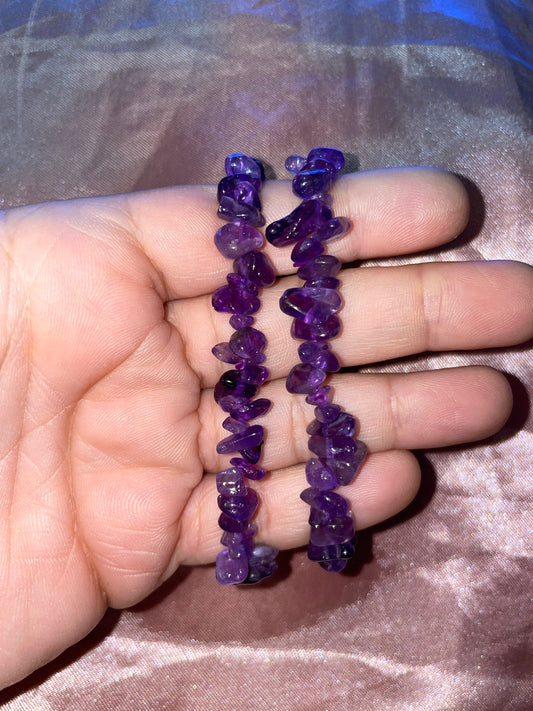 Amethyst bracelets