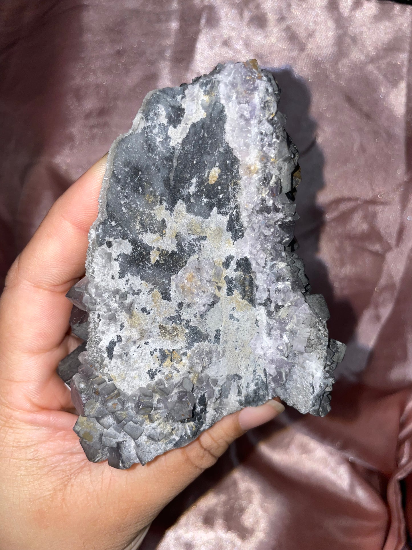 Druzy Cubic Fluorite Specimen