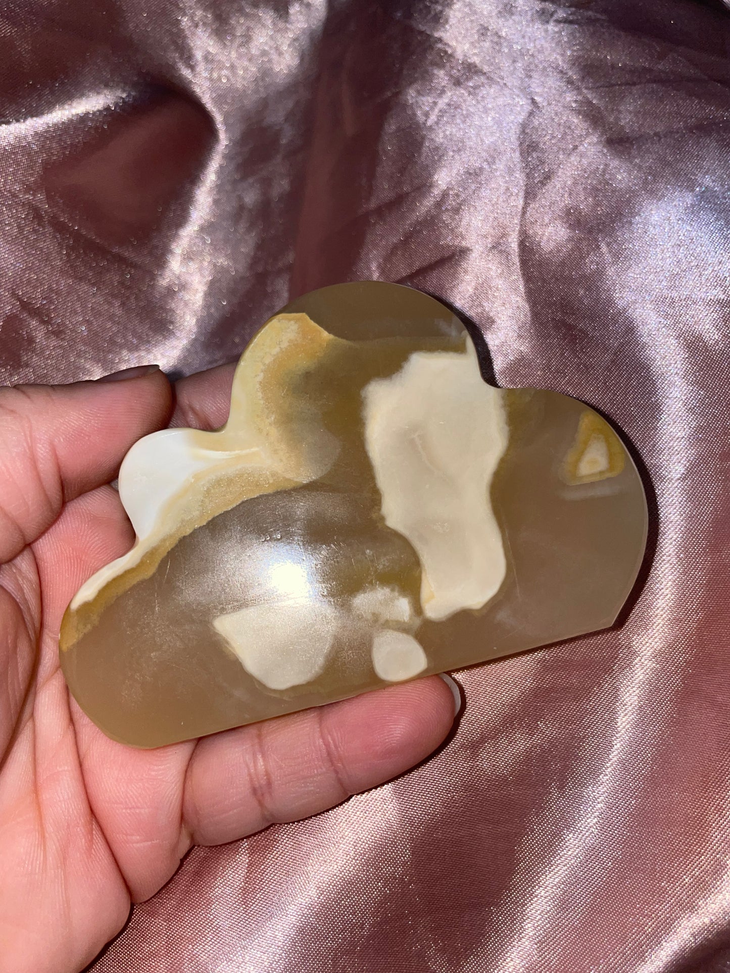 "Mexican Onyx "Banded Calcite" Clouds