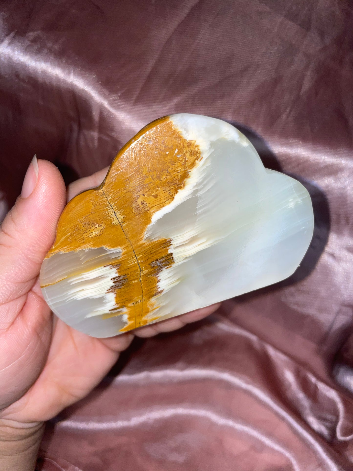 "Mexican Onyx "Banded Calcite" Clouds